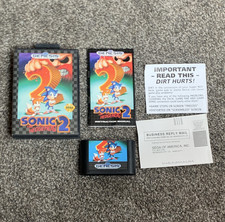 SEGA Sonic the Hedgehog 2 Sega Genesis Cartri...