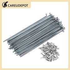 48Set 10G Bicycle Spokes 155mm Bike Wheel Spokes Carbon Steel Galvanized
