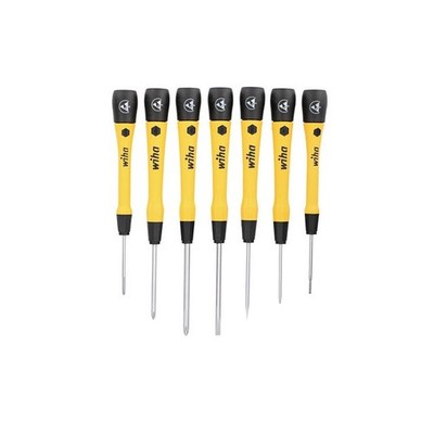7-Pc ESD Safe Picofinish Precision Slotted & Phillps Screwdriver Set (27392)