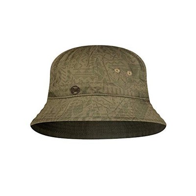 Buff Children Bucket Hat Cap, Green, One Size