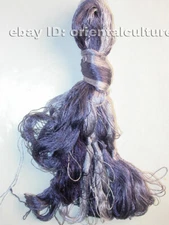 Chinese 100%real natural mulberry silk,hand-dyed embroidery silk floss/thread