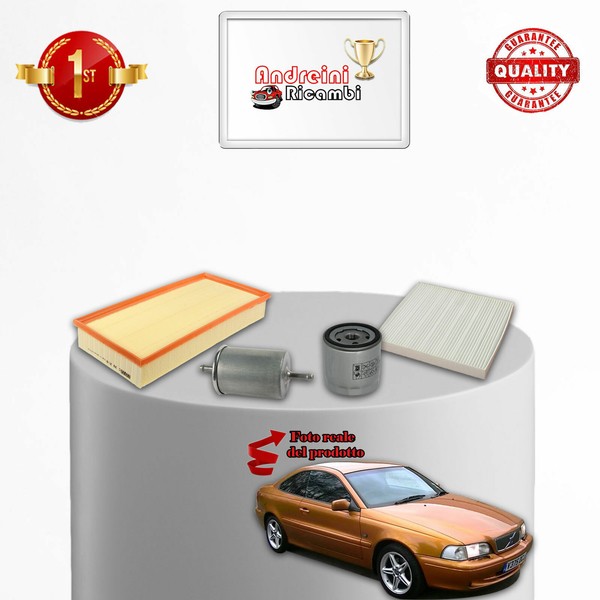 Wartungsset 4 Filter Volvo C70 2.3 T5 180KW 245PS Von 2002 Bis 2005-image