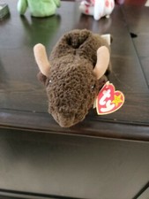 Ty Beanie Babies Original "Roam" 1998 Retired With Tag Errors.