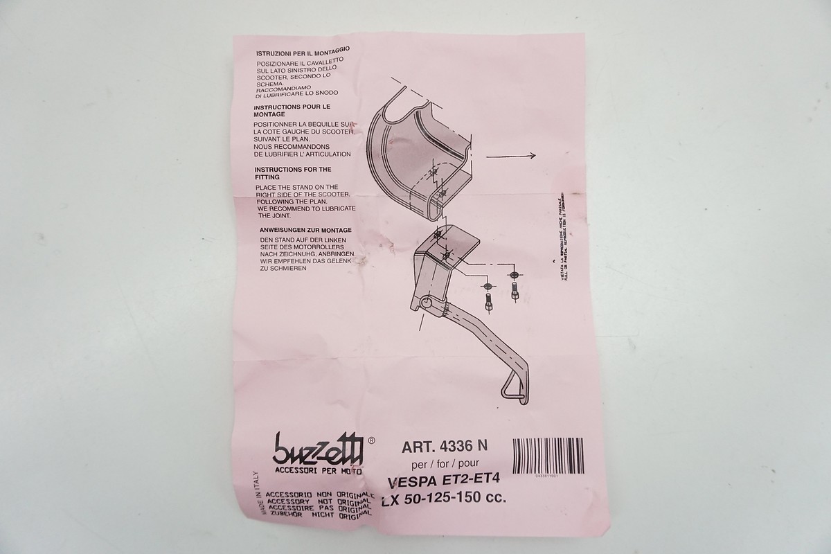 Supporto Borse Per PIAGGIO LIBERTY RST 4T 125 200 Laterale SINISTRO