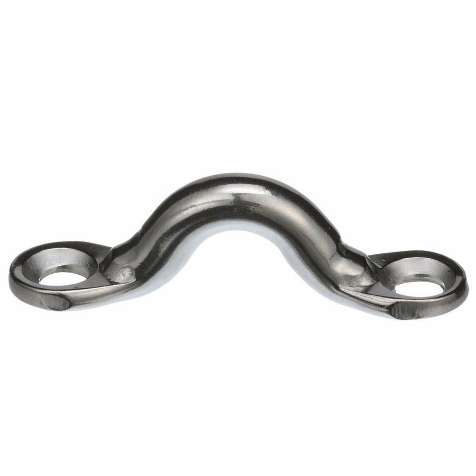 Lot De 4 Bretelles Pour Les Yeux En Acier Inoxydable 3/8" - Seachoice 28811 - Neuf