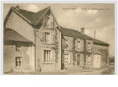 54.MERCY LE HAUT.HAUS DES PRÄSIDENTEN ALBERT LEBRUN