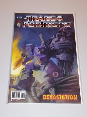 TRANSFORMERS DEVASTATION #6 VARIANT B NM+ 9.6 OR BETTER IDW COMICS FEBRUAR 2008
