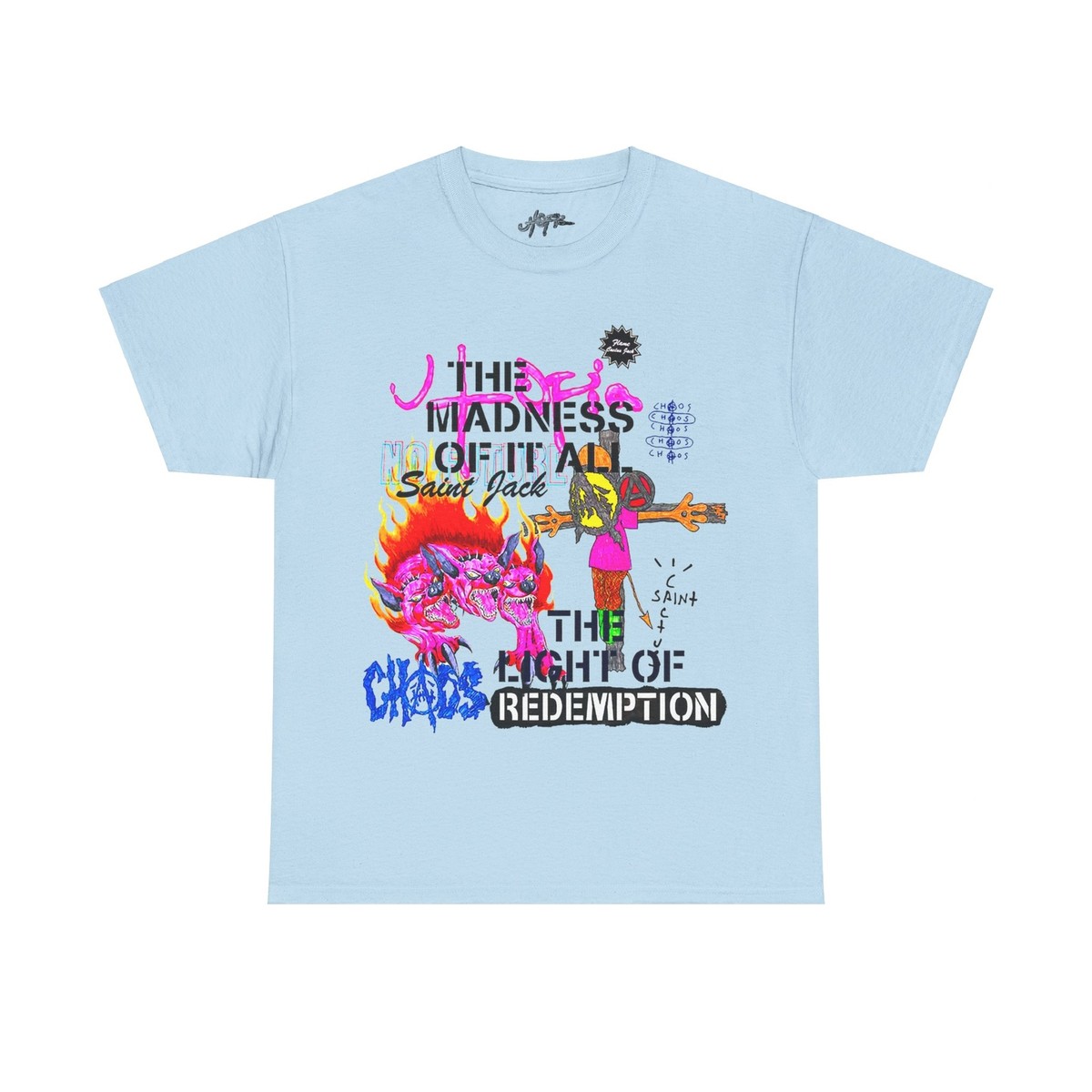 Travis Scott Utopia x SAINT Mxxxxxx Tee Travis Scott
