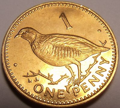 Unc Gibraltar 1996 Penny~Barbary Partridge~See Our Huge Selection~Free Shipping