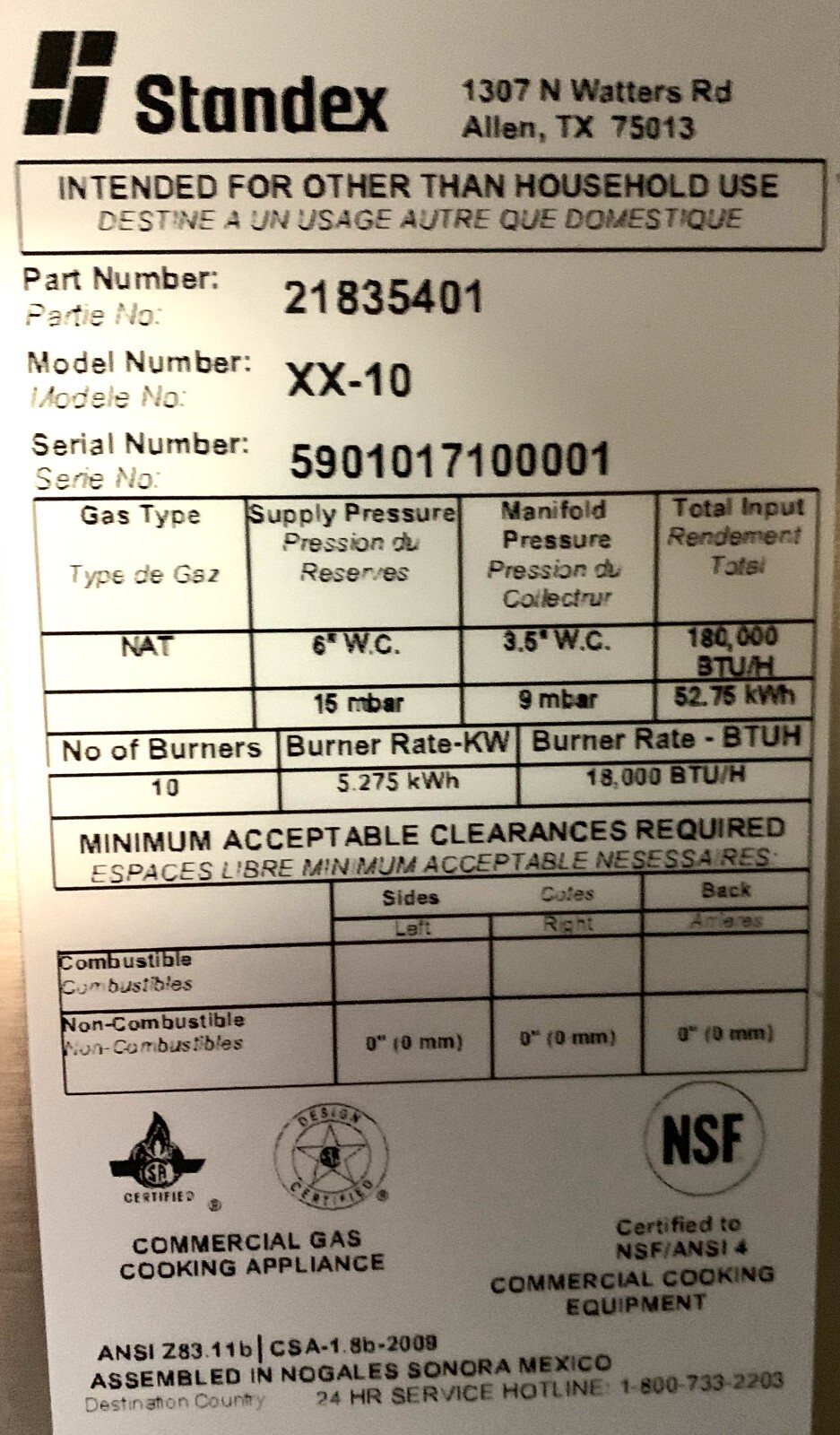 Bakers Pride Charbroiler XX10 eBay