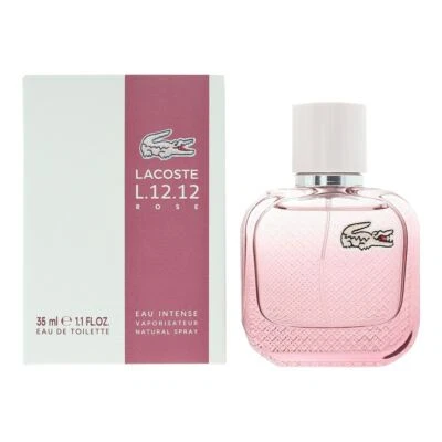 Lacoste Eau De Lacoste L.12.12 Rose Eau Intense Eau de Toilette 35ml Spray Her
