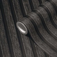 As Creation Vliestapete Anthrazit Schwarz Holz Paneele Optik 39109-4 (2,52€/1Qm)