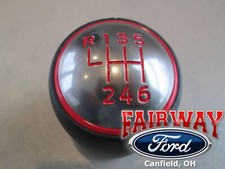 15 Thru 22 Mustang Oem Genuine Ford Parts Gt350 Red 6-speed Gear Shift Knob Note
