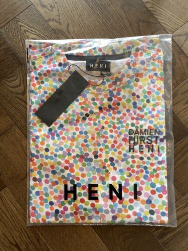 Maglietta ""Tratted"" Damien Hirst The CURRENCY" di Heni. Nuovo con etichette. Taglia m media - Foto 1 di 2