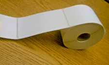 Direct Thermal 2.25" x 4" Paper Labels for Zebra 2824/ZD/GK/GX, 1" core,12 rolls