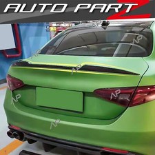 Schwarz Heckspoiler Spoiler Lippe Spoilerlippe für Alfa Romeo Giulia 952 2016+