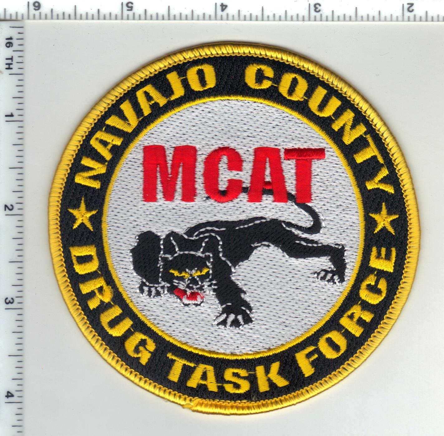 Navajo County Drug Task Force (Arizona) 1st Issue Shoulder Patch | eBay