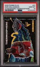 2020-21 Panini Flux Zion Williamson #87 Atmosphere Thermosphere PSA 10