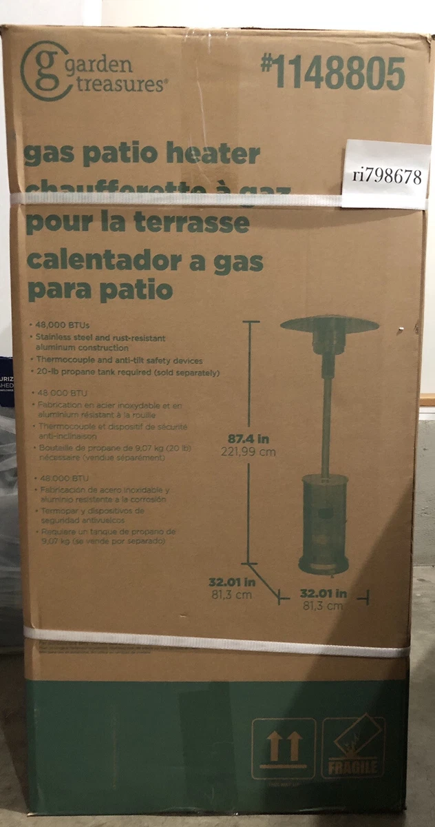 Garden Treasures Living Outdoor Patio Heater Replacement Parts Fasci