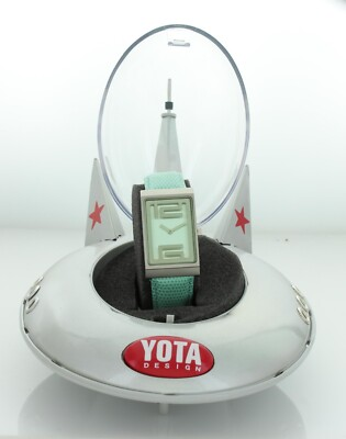 #ad Vintage Unusual Space YOTA Watch Timepiece New Old Stock ALL STAINLESS YSLA03A $99.00