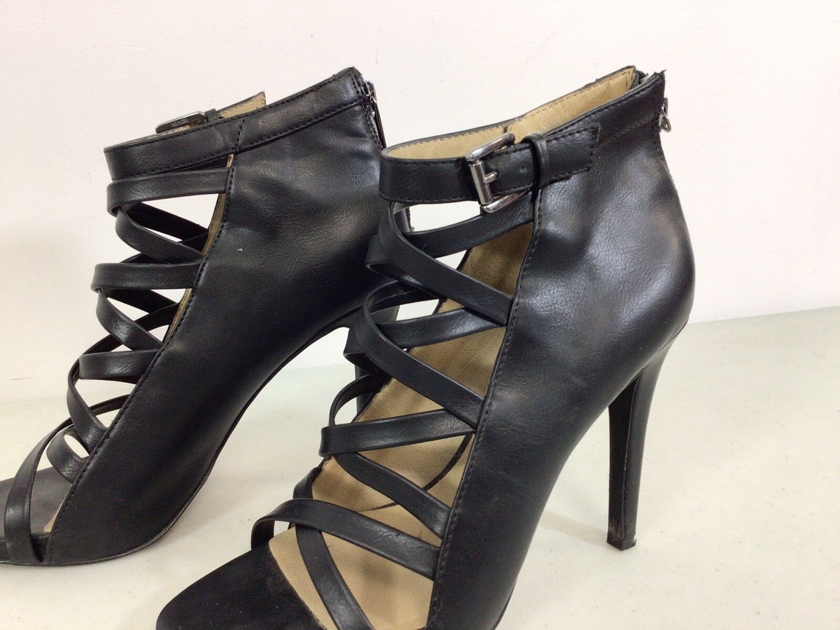 Nine West Strappy Heels Womens 7 | eBay