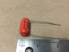 3 PC  SPRAGUE  6PS-S75  .075uF 600V  10  ORANGE DROP CAPACITOR