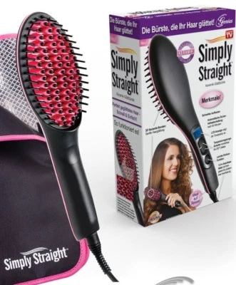 Genius Styling Bürste Glättbürste Glätten Stylen 2in1 einfaches Glätten Stylen