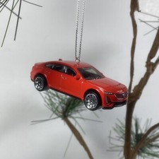 Hot Wheels 2021 Cadillac CT5-V Ornament Red Hand Made Gift