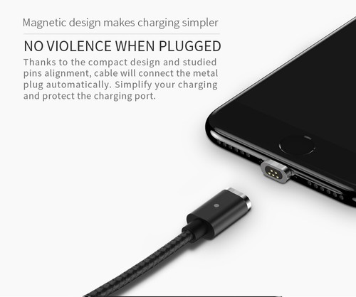 WSKEN Lot Mini 2 Magnetic Micro Type-C Charge Cable For iPhone 12 HUAWEI Samsung - Picture 9 of 35