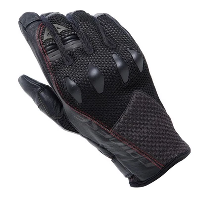 Dainese Karakum Ergo-Tek Motorradhandschuhe Herren (schwarz/rot) Gr: M - Bild 1 von 4