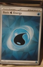 Basic Water Energy (Cracked Ice Holo) 011 Sve: Scarlet & Violet Energies Holo
