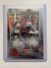 2025 Bowman University Chrome Autograph CALEB DOUGLAS Refractor Auto /299 Miami!