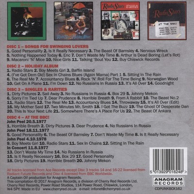 RADIO STARS THINKING INSIDE THE BOX NEW CD