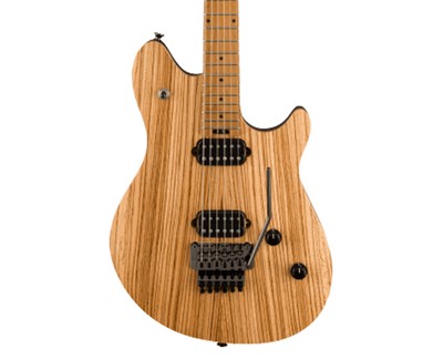 EVH Wolfgang WG Standard Exotic Zebrawood Electric Guitar - Natural