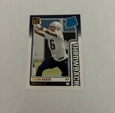 2024 Panini Donruss - Rated Rookies Throwbacks Javon Baker #10 (RC)