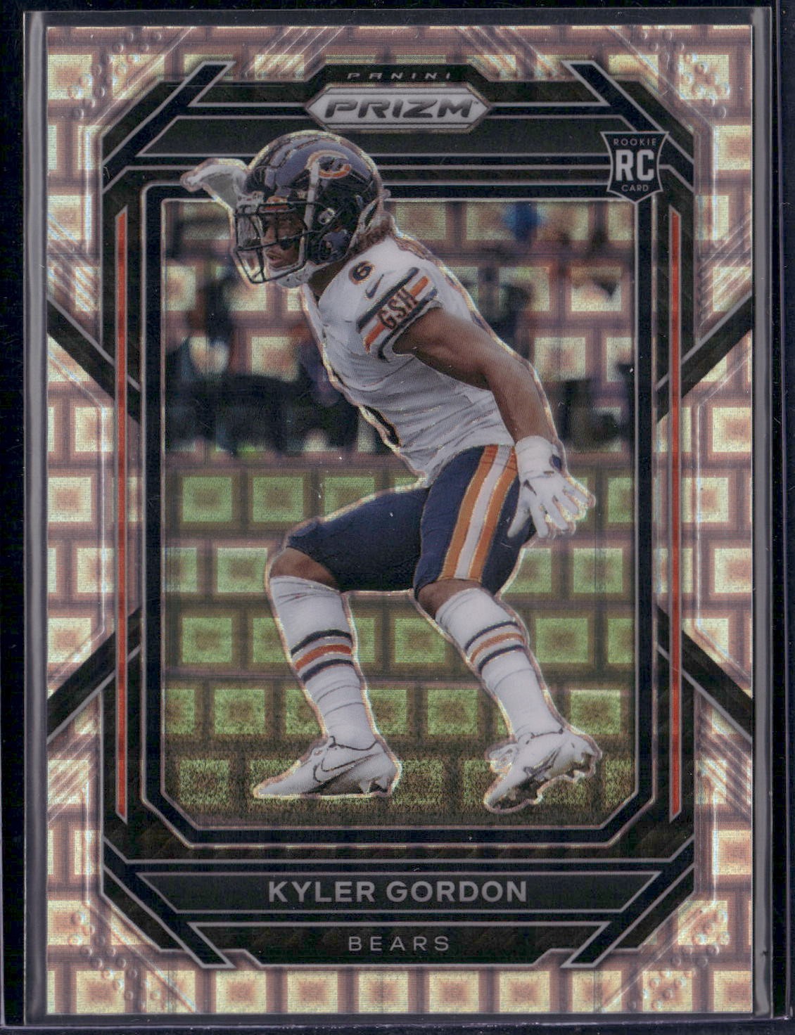 2022 Panini Prizm Kyler Gordon Pandora Prizm RC 216/400 #385 Chicago Bears