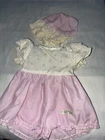 Vintage Cabbage Patch Kids/Doll Clothes  Purple Preemie Outfit (245)