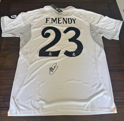 F. MENDY サイン入りユニフォーム23 レアル・マドリード FERLAND MENDY MADRID AUTHENTIC AUTOGRAPHED JERSEY SIGNED NEW W/COA