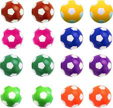 Foosball Table Balls 1.42 Inch Classic Plastic Soccer Balls for Foosball Game