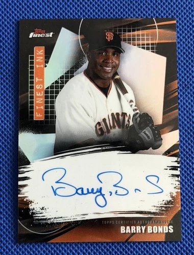 2026 Topps Finest Barry Bonds Base (RAW)