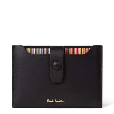 Paul Smith Credit Card Holder Leather Black