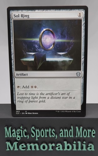MTG Sol Ring Commander 2021 #263 Uncommon Magic the Gathering NM