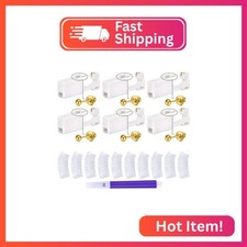 QWALIT 3 Pairs Ear Piercing Kit Gold Ear Piercing Gun Kit Disposable Self Pierci