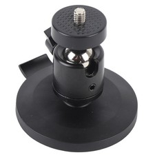 Magnetic Camera Mounting Base 1/4in Wall Mount Rubber Coating For Mobile Sec FIS