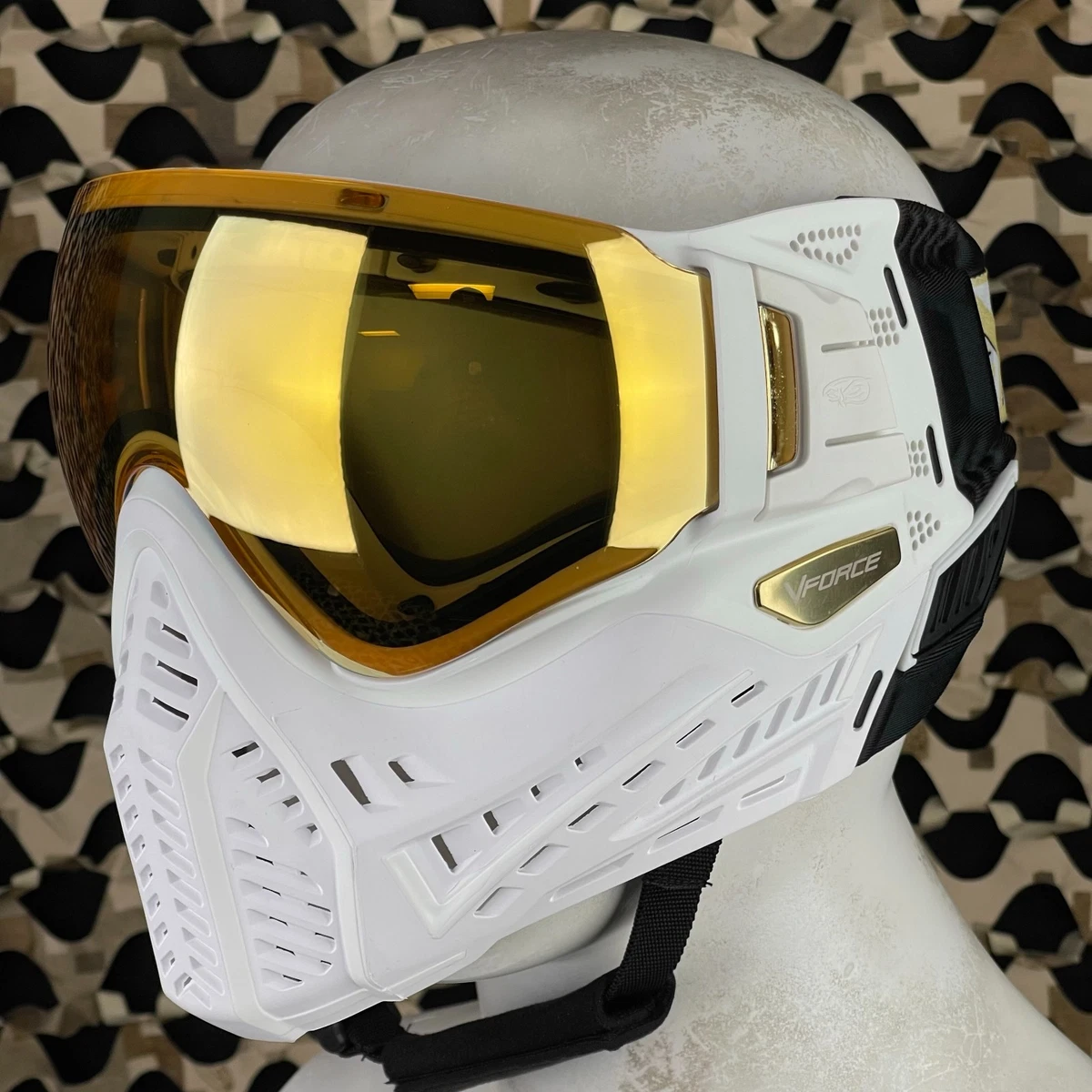 Masque Paintball VForce Profiler – Édition Blanche – NEUF (boîte Abîmée)