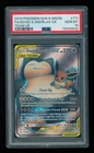 POKEMON S&M Team Up EEVEE & SNORLAX GX 171/181 FA Ultra Tag Team PSA 10 GEM MINT