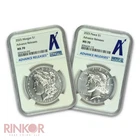 2025 $1 Morgan and Peace Dollar 2-Coin Set Advance Releases NGC MS 70