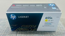 New HP 655A Yellow LaserJet Toner Cartridge CF452A Factory Sealed OEM