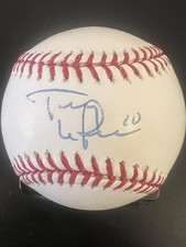 Signed TONY LaRUSSA Official Major League Baseball Cooperstown Hall of Fame LQQK