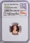 Photo of a 2019-W Lincoln Shield Cent Proof from an eBay listing that sold on Jul 15, 2026